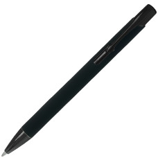 Ручка шариковая, Legend Soft Touch Mirror Silver Requis, черная/черная