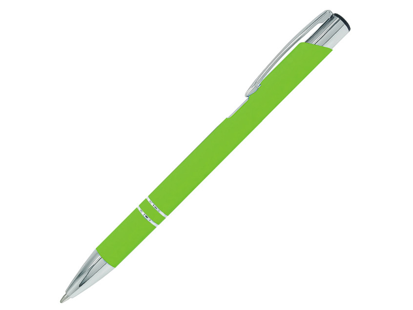 Ручка шариковая Legend Soft Touch Requis, салатовая