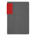 Ежедневник Flexy Star Sivilia Grey Edition Color А5 серо-желтый, недатированный в гибкой обложке