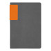 Ежедневник Flexy Star Sivilia Grey Edition Color А5 серо-желтый, недатированный в гибкой обложке