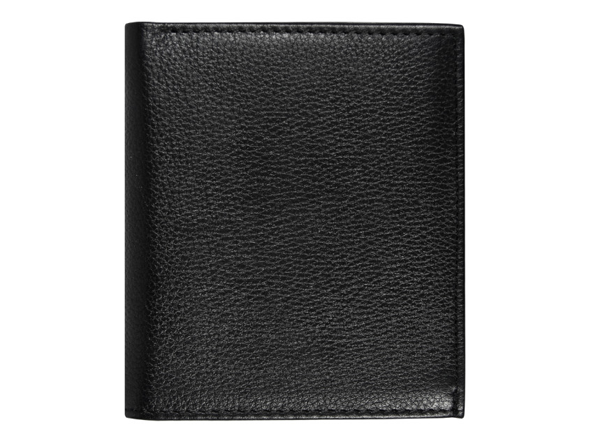 Кошелек с картхолдером для кредитных карт вертикальный Leather Plain из нат. кожи