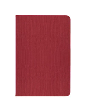 Блокнот Forest Alfa Polo Linen А5, недатированный, в твердой обложке, красный