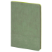 Ежедневник Flexy Sagrada Velvet Nordic A5, зеленый, недатированный, в гибкой обложке