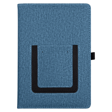 Ежедневник  Smart Wallet Cambric  A5, синий, недатированный, в твердой обложке с поролоном