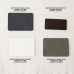 Шеврон Rectangle Cowhide размер 50*70 мм, белый, со скругленными углами