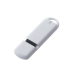 Флеш накопитель USB 2.0 Memo 16GB, пластик Софт Тач, белый/белый
