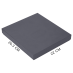 Коробка подарочная, размер 203*220*30 мм, Solution Gift Linen для ежедневника и ручки, антрацит (темное серебро)