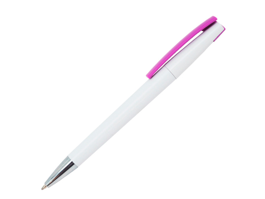 Ручка шариковая, пластиковая, белая/фиолетовая, Z-PEN