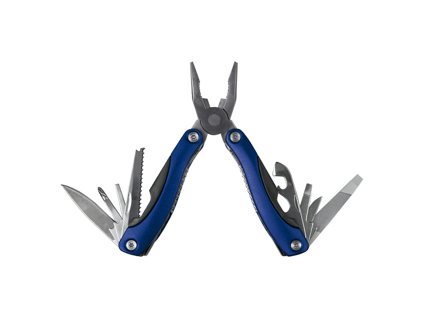 Мультитул Tools Birmingham (мультиинструмент) 11 в 1 c чехлом, в подарочной коробке, темно-синий