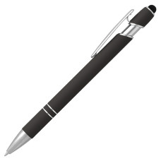 Ручка шариковая, Star Soft Touch Shiny Silver Requis, черная Ручка шариковая, Star Soft Touch Shiny Silver Requis, черная