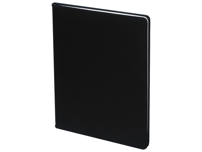 Еженедельник Classic Soft A4, черный, недатированный, в твердой обложке