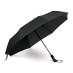 Зонт складной автоматический Forest Campanella Silver black, диаметр 110 см, черный