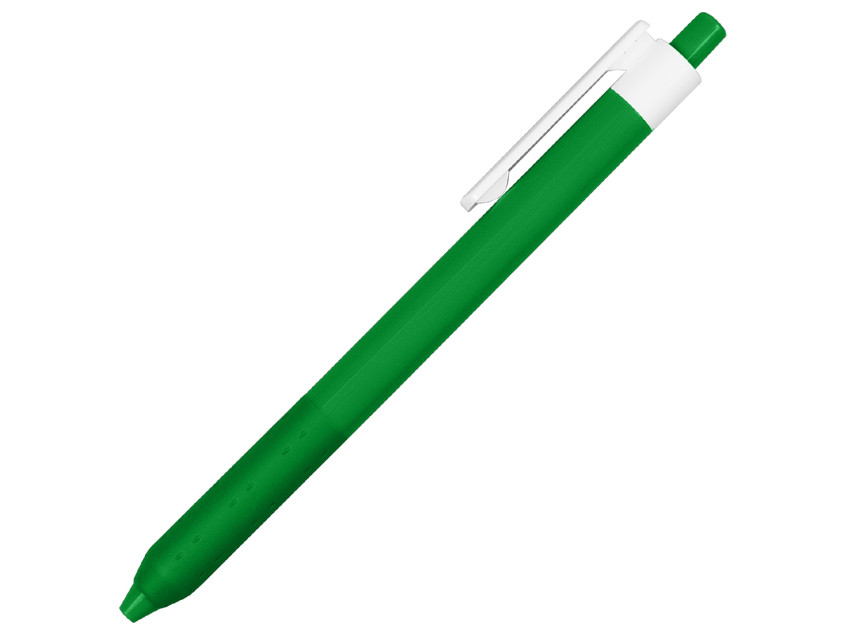 Ручка шариковая Alana Color, пластиковая, зеленая