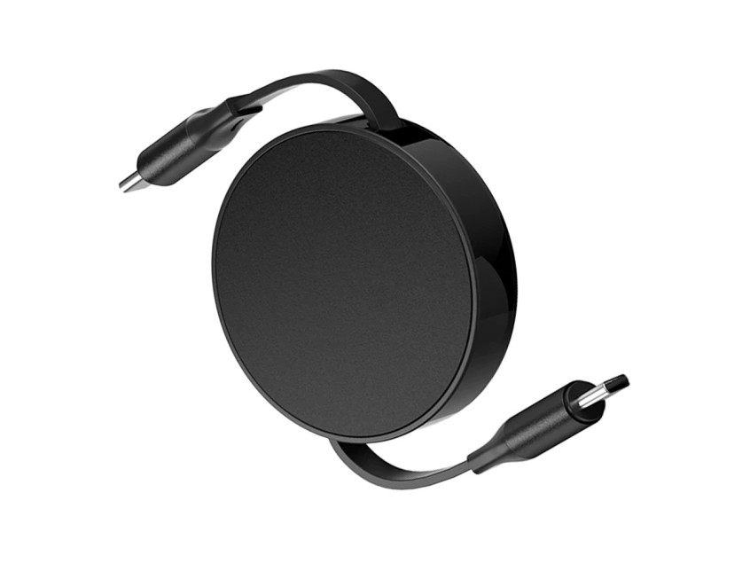 Кабель зарядный скоростной USB High Energy 2-в-1, Type-C ,  PD 240W , Quick Charge, черный