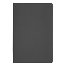 Ежедневник Flexy Soft А5, темно-серый, недатированный, в гибкой обложке