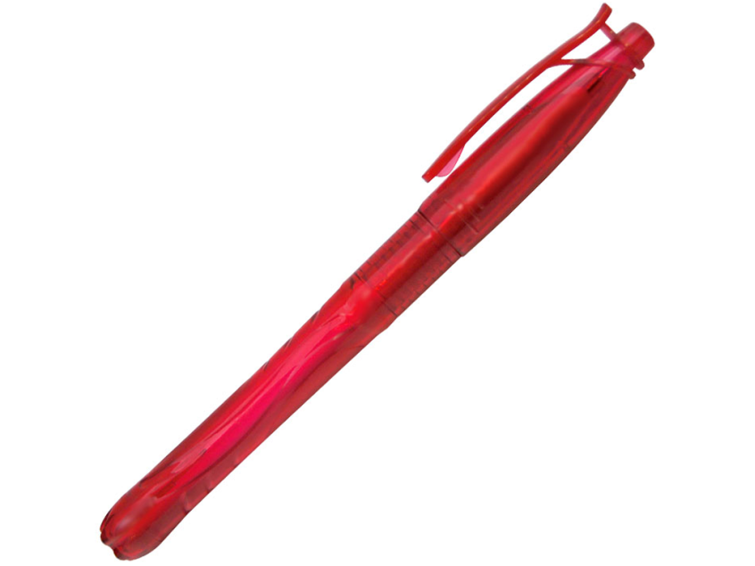 Ручка шариковая, пластиковая, красная, BOTTLE Pen