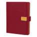Ежедневник в суперобложке Country Alfa Mocco Business Edition B5, полутвердый, бордовый с золотом