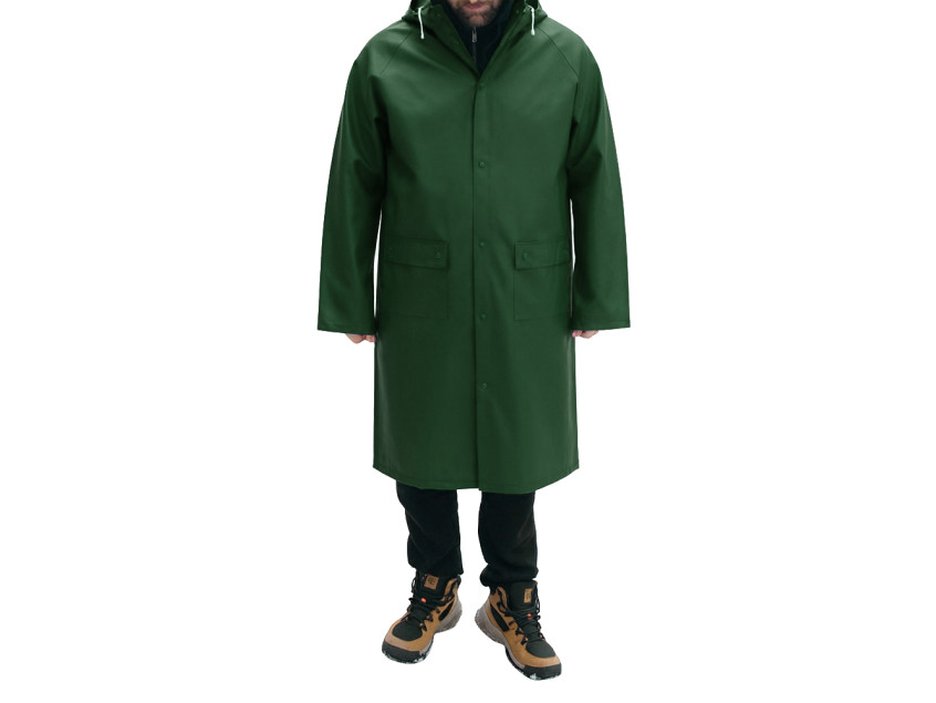 Дождевик Belfast Bi-color, материал PVC, темно-зеленый-черный