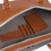 Портфель для ноутбука Vancouver Buffalino Leather из натуральной кожи, коричневый