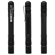 Фонарь Tools Dinan, алюминиевый, с клипсой, черный