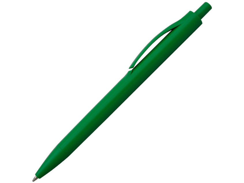 Ручка шариковая Хит, пластиковая, зеленая, pantone 348 С