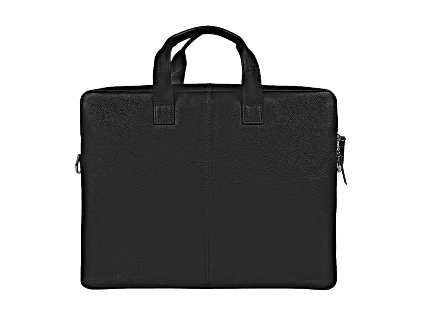 Портфель из натуральной кожи Leather Country Attashe, черный