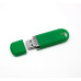 Флеш накопитель USB 2.0 Memo 16GB, пластик Софт Тач, белый/белый