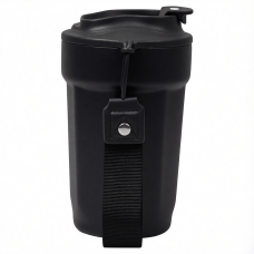 Термокружка Nara, вакуумная, стальная, 410 мл, матовая, черная