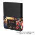 Коробка подарочная, размер 24*17,5*3 см, Solution Superior Linen, черная, бежевый ложемент под индивидуальную вырубку