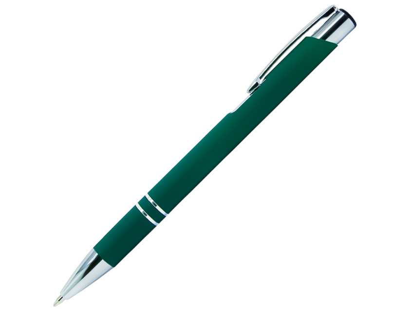 Ручка шариковая Legend Soft Touch Requis, зеленая