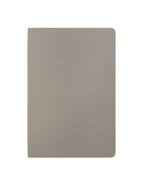 Ежедневник Flexy Velours de soie  А5, серый, недатированный, в гибкой обложке