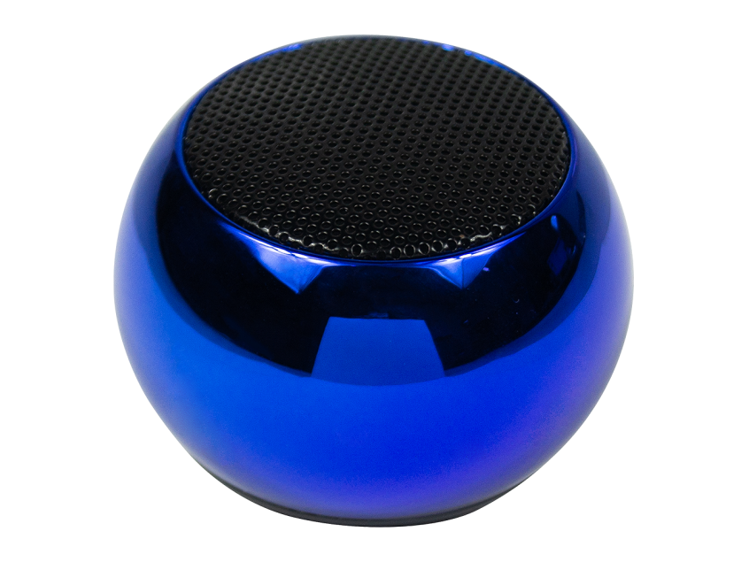 Колонка беспроводная  MyTone Mini Sound, темно-синяя металлик