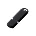 Флеш накопитель USB 2.0 Memo 16GB, пластик Софт Тач, черный/черный