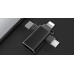 Переходник (адаптер) OTG 4 в 1 (micro USB, Lightning, Type C, USB A, speed up to 5 gigabit