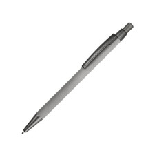 Ручка шариковая Stone Soft Touch Requis, металлическая, софт тач темно-серая