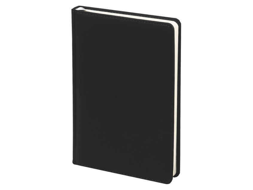 Ежедневник Classic Soft А5, черный, недатированный, в твердой обложке