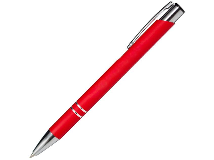 Ручка шариковая Legend Soft Touch Requis, красная