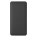 Внешний аккумулятор (powerbank) «WeCharge Velvet», 10 000 mAH, 5V -2A , c цифровым дисплеем для контроля заряда, черный