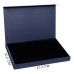 Подарочная коробка, размер 41,2*30,5*4,3 см, Solution Prestige Skyline Fabrique с магнитным клапаном, черная, с черным ложементом