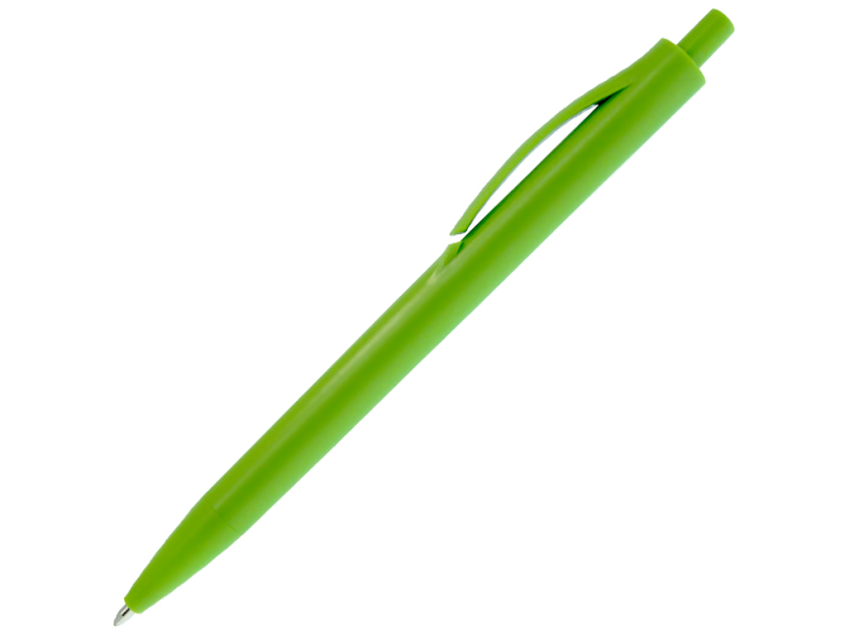 Ручка шариковая Хит, пластиковая, салатовая, pantone 369 С