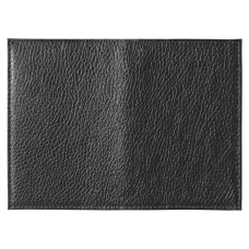 Обложка для автодокументов Leather Sky Flotter Sun из натуральной кожи, черная