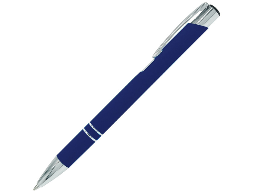 Ручка шариковая Legend Soft Touch, темно-синяя 281 С