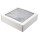 Плед мягкий флисовый Super Soft Comfort, 125*150 см, серый, в подарочной белой крафтовой коробке с окошком