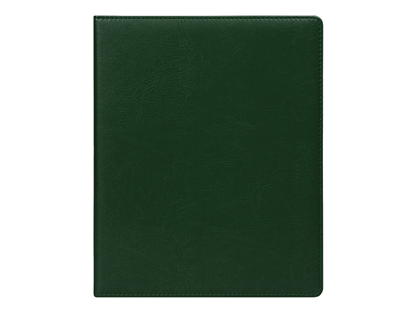 Еженедельник Classic Buffalo A4, зеленый, недатированный, в твердой обложке