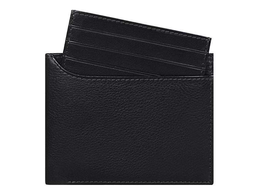 Кошелек с картхолдером для кредитных карт Leather Dream из нат. кожи, черный
