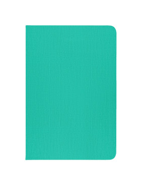 Блокнот Forest Alfa Polo Linen А5, недатированный, в твердой обложке, бирюзовый