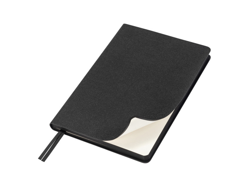 Ежедневник Flexy Sand А5, черный, недатированный, в гибкой обложке