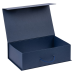 Подарочная коробка, размер 39*26,3*11 см, Solution Prestige Big Case Soft с магнитным клапаном и ручкой , черная
