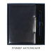 Коробка подарочная, размер  203*220*30 мм,  Solution Gift Soft Touch для ежедневника и ручки, черная