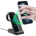 Беспроводное зарядное устройство 3 в 1 Easy Charge, Magsafe wireless 15 W, Iwatch&TWS 2,5W/5W, черный